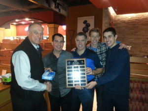 L to R - Mikola Czich (ODSA President), Rudy Rodriguez, Martin Aass, Nick Erdody, Franco Patry